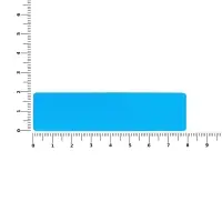 Наклейка тканевая Lunga, S, голубая