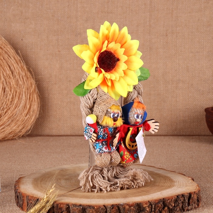 Оберег &laquo;Неразлучника&raquo;, коса изобилия, микс