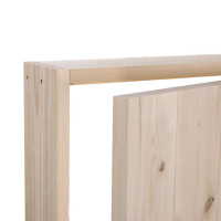 Дверной блок для бани, 170&times;70см, из сосны, на клиньях, массив, "Добропаровъ"