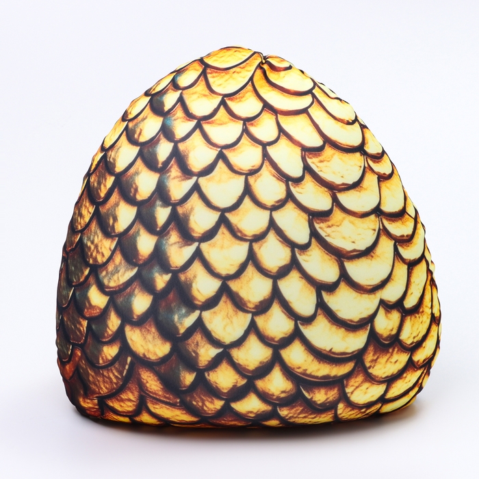 Новый год! Антистресс подушка-игрушка &laquo;Змеиное яйцо&raquo;, золотое