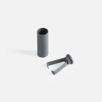 Наконечник для шнурка Nozzle, ver.2, серый