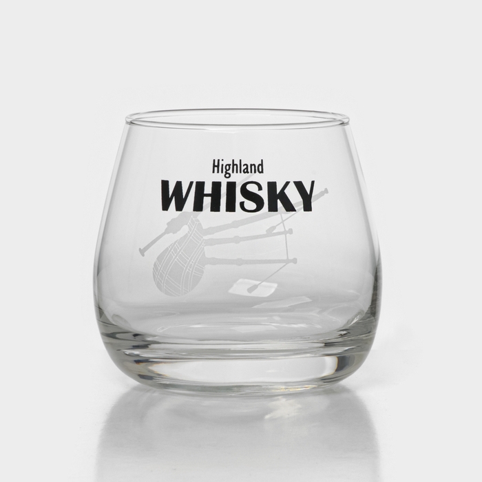 Стакан стеклянный &laquo;Регионы Шотландии&raquo;, 300 мл, 4 шт