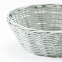 Корзинка для подачи Доляна &laquo;Плуг&raquo;, 18&times;18&times;6 см, цвет серый