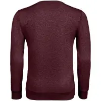 Толстовка унисекс Sully, бордовый меланж, размер XS