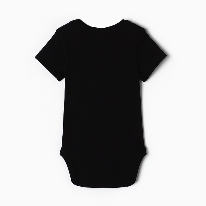 Боди Крошка Я Боди Крошка Я "Sport Family", чёрный, р.22, рост 62-68