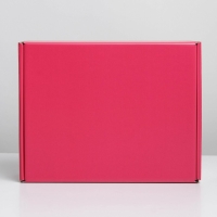 Коробка подарочная складная, упаковка, &laquo;Фуксия&raquo;, 27 х 21 х 9 см