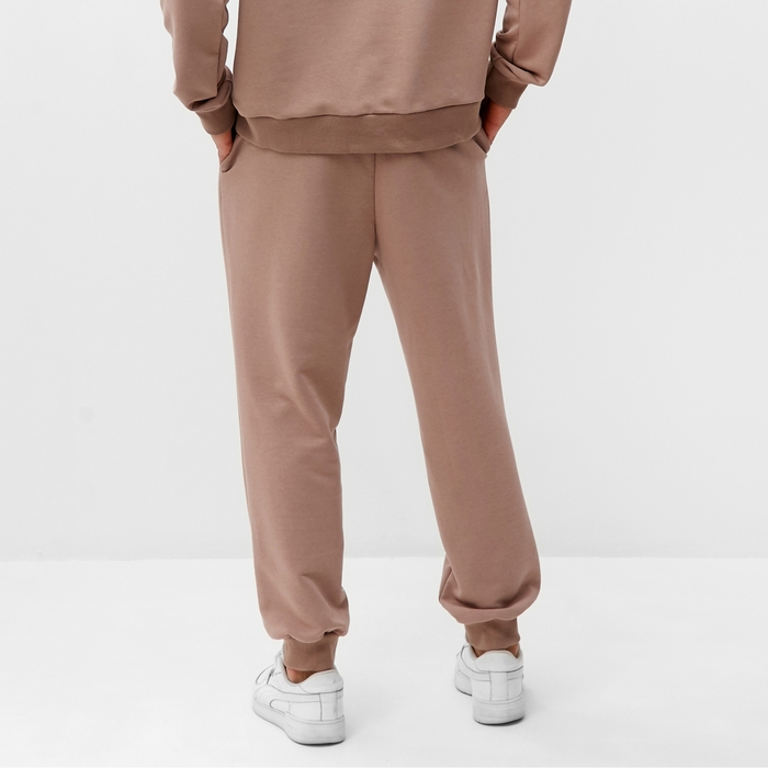 Брюки мужские спортивные MINAKU цвет темно-бежевый, р-р 44