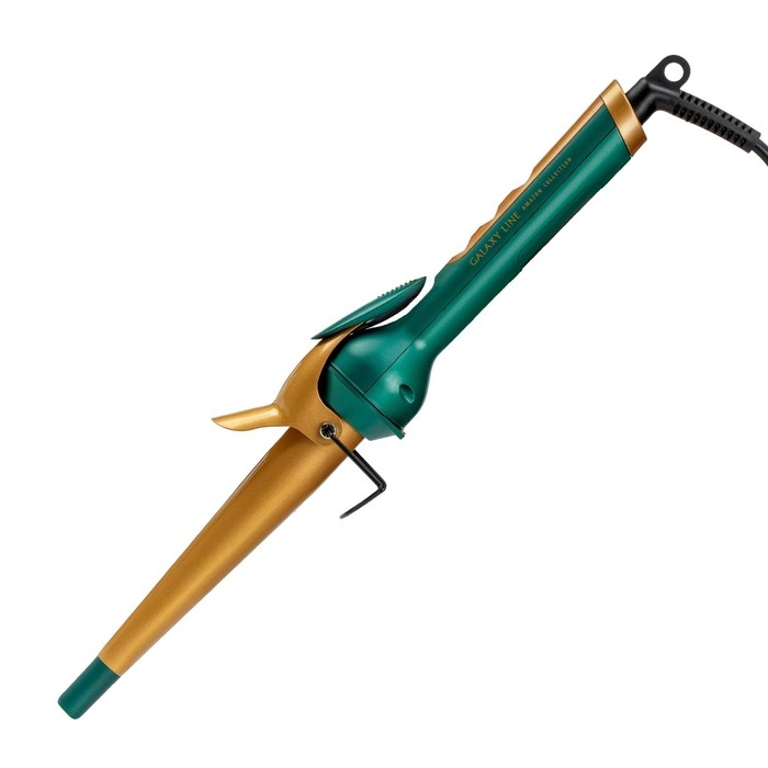 Плойка Galaxy LINE GL 4647, 50 Вт, керамическое покрытие, d=13-25 мм, шнур 1.8 м, зелёный Плойка Galaxy LINE GL 4647, 50 Вт, керамическое покрытие, d=13-25 мм, шнур 1.8 м, зелёный