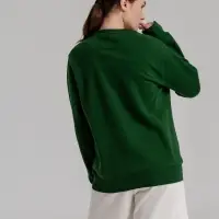 Свитшот унисекс King, темно-зеленый, размер XS