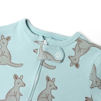 Комбинезон детский (3 шт.), цвет бежевый/зелёный/белый, рост 74 см