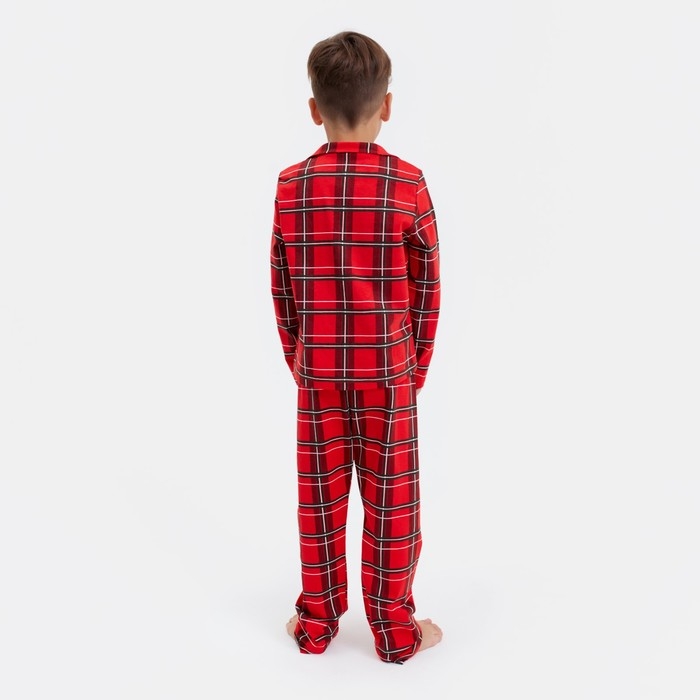 Пижама детская KAFTAN "Клетка" р.28 (86-92)