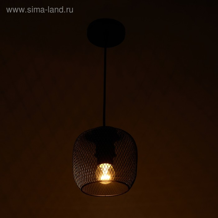 Светильник BayerLux "Бирра" 1xE27 40Вт черный 15х15х100 см.