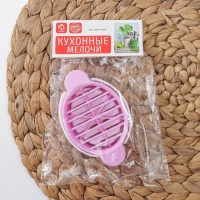 Яйцерезка Доляна «Филти», 33,5×7×3 см, цвет МИКС Яйцерезка Доляна «Филти», 33,5×7×3 см, цвет МИКС