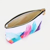 Косметичка на молнии, цвет белый Косметичка на молнии, цвет белый