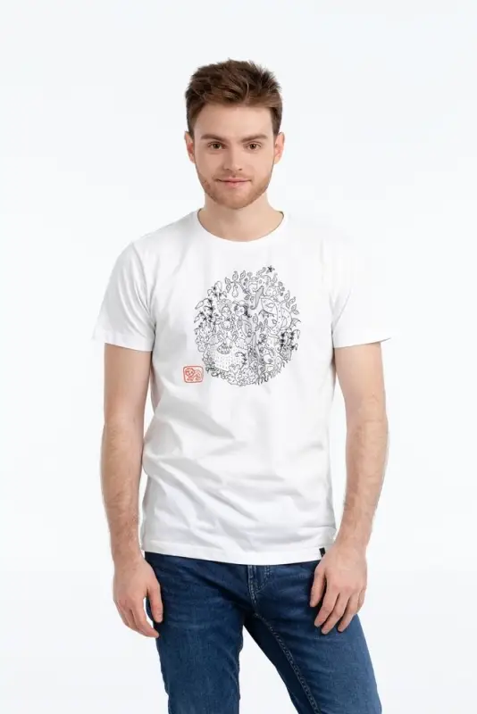 Футболка &laquo;Кавалер&raquo;, белая, размер S