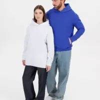 Худи оверсайз унисекс Outshine, белое, размер XL/2XL Худи оверсайз унисекс Outshine, белое, размер XL/2XL