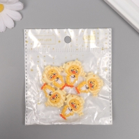 Декор для творчества пластик "Утёнок в шапке-рыбке" набор 5 ш 3,3х2,8х1 см Декор для творчества пластик "Утёнок в шапке-рыбке" набор 5 ш 3,3х2,8х1 см