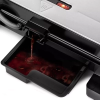 Электрогриль КТ-3661 двусторонний гриль электрический 2000Вт