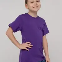 Футболка детская T-Bolka Kids, фиолетовая, 10 лет Футболка детская T-Bolka Kids, фиолетовая, 10 лет