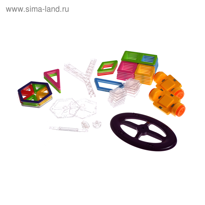 Конструктор магнитный &laquo;Мини-магический магнит&raquo;, 76 деталей