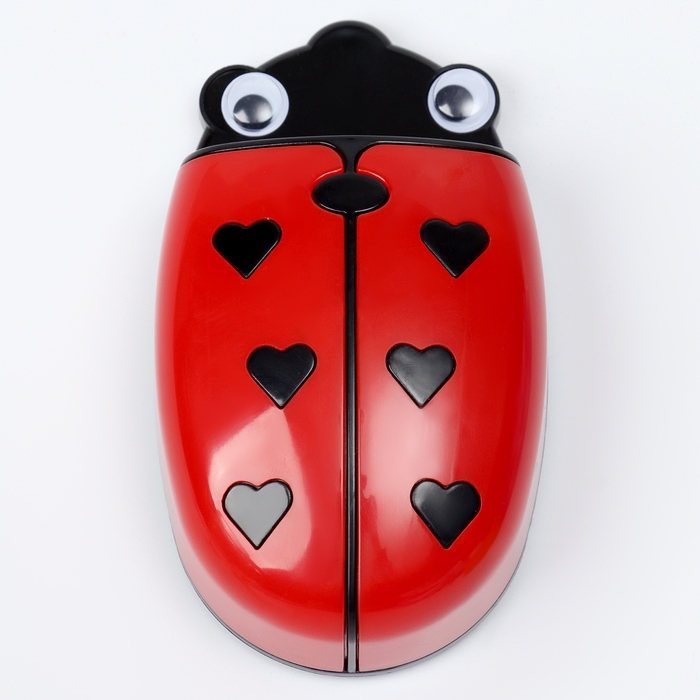 Магнитная универсальная подставка для маркеров и губок "Божья коровка"3.5х9х12.5см