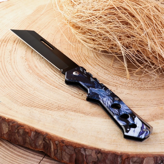 Нож складной "Волк" 19см, клинок 85мм/1,5мм