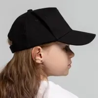 Бейсболка детская Standard Kids, черная