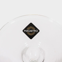 Бокал для вина стеклянный Magistro &laquo;Лампочка&raquo;, 300 мл, 9&times;22,5 см
