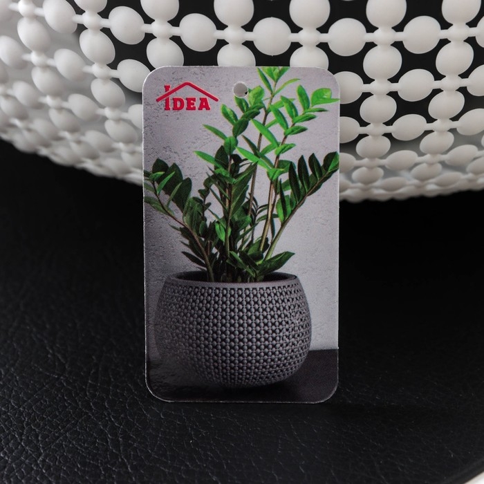 Кашпо для цветов со вставкой &laquo;Пирула&raquo;, d=29 см, 10,2 л, вставка 4 л, белое