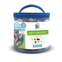 Конструктор Iq Kubiki «Аэропорт», 58 деталей Конструктор Iq Kubiki «Аэропорт», 58 деталей