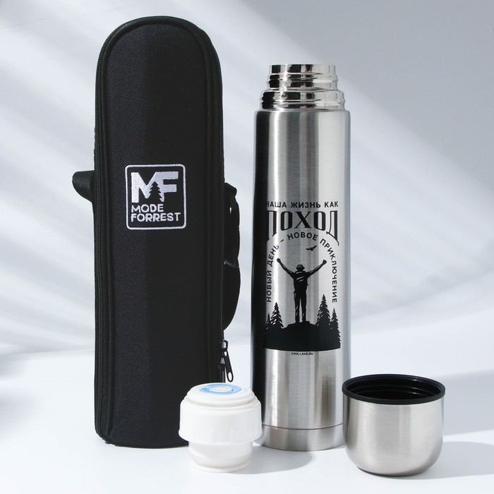 Термос &laquo;Поход&raquo; в чехле, 1 л, время сохранения тепла 6-12 ч