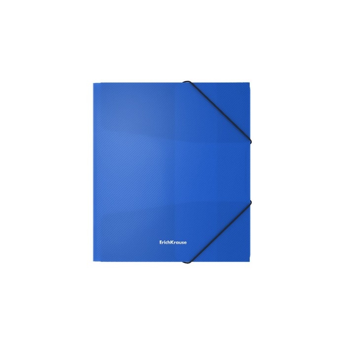 Папка на резинке А5+, 550 мкм, ErichKrause Diagonal Vivid, корешок 5 мм, до 300 листов, микс