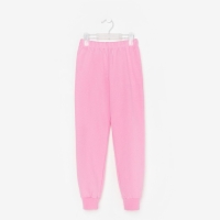 Костюм (толстовка, брюки) детский НАЧЁС, цвет розовый, рост 98 см