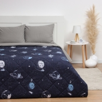 Покрывало LoveLife 1,5 сп Infinite space 150*210&plusmn;5 см, новосатин, 100%п/э