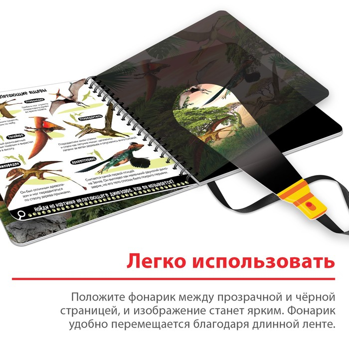 Секретная книга с волшебным фонариком &laquo;Диноленд&raquo;, 22 стр.