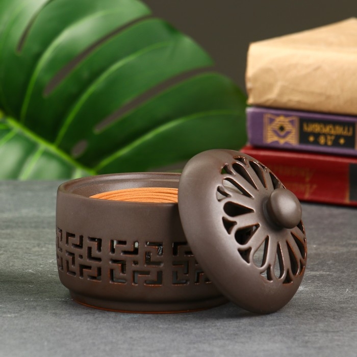 Шкатулка для благовоний Шкатулка для благовоний "Падмини" 10х10см (батарейки ААА)