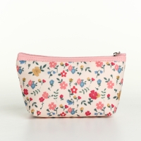 Набор косметичек 2 в 1 на молнии, цвет белый/розовый Набор косметичек 2 в 1 на молнии, цвет белый/розовый