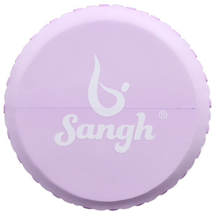 Ролик массажный Sangh, 60х15 см, цвет фиолетовый Ролик массажный Sangh, 60х15 см, цвет фиолетовый