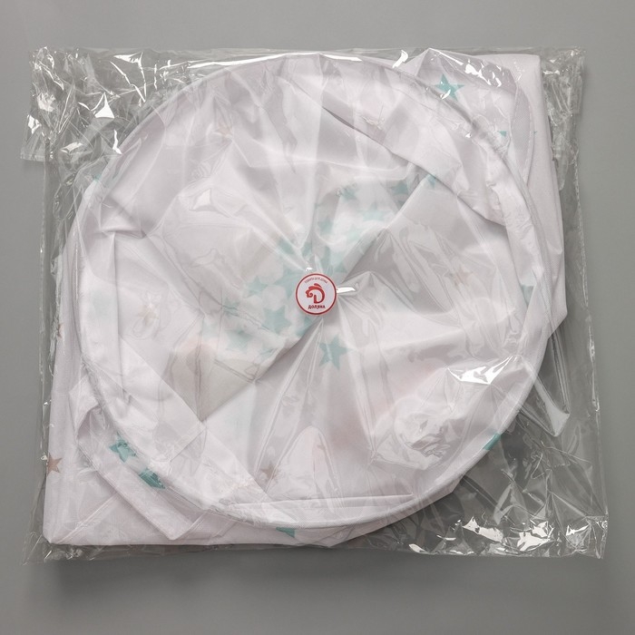 Корзина бельевая текстильная &laquo;Ёжик&raquo;, 35&times;45 см