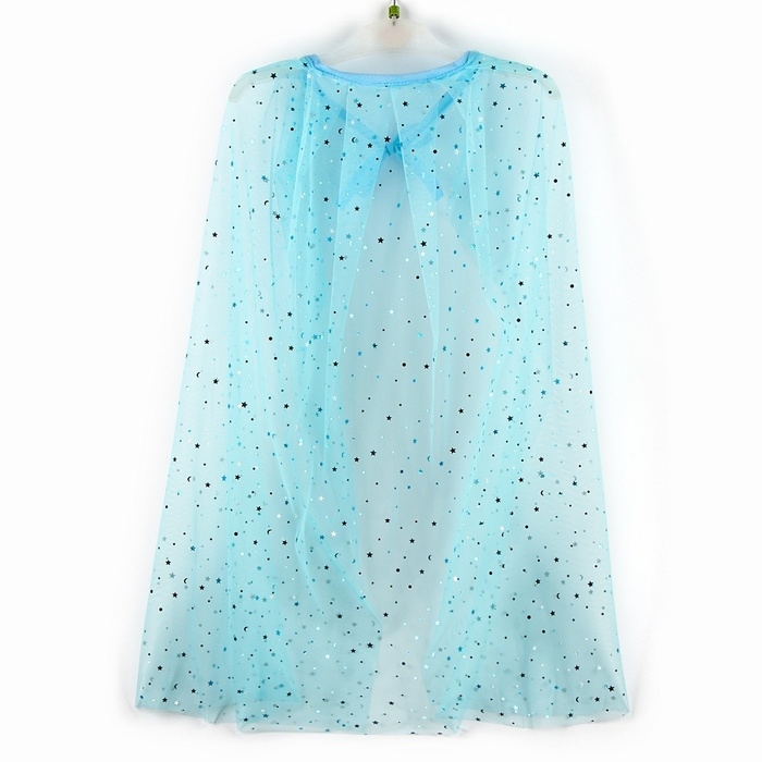 Карнавальный набор &laquo;Мечтательная принцесса&raquo;, плаща 80 см, диадема, голубой