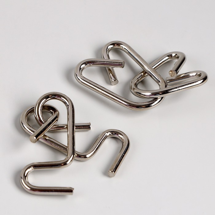 Металлическая головоломка «Для самых крутых ребят», с танграмом Металлическая головоломка «Для самых крутых ребят», с танграмом