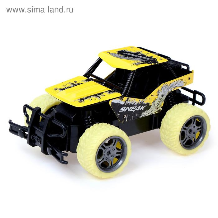 Джип радиоуправляемый &laquo;Багги&raquo;, 1:18, работает от батареек, МИКС