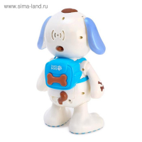 Игрушка «Собачка», работает от батареек, танцует, световые и звуковые эффекты Игрушка «Собачка», работает от батареек, танцует, световые и звуковые эффекты