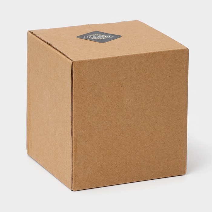 Ступка с пестиком Magistro &laquo;Мрамор&raquo;, 10,5&times;7 см, камень, цвет персиковый