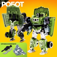 Робот &laquo;Спецбот. Самосвал&raquo;, трансформируется, собирается в 1 большого из 7 роботов