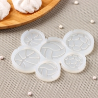 Силиконовая форма &laquo;Мячи&raquo;, 12,5&times;9 см, ячейки d=4 см, d=3 см, цвет прозрачный