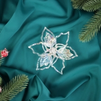 Украшение ёлочное "Созвездие" цветок радужный, 11,5 см Украшение ёлочное "Созвездие" цветок радужный, 11,5 см