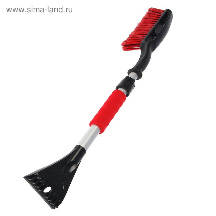 Щетка сметка, со скребком, телескопическая, AVS SB-6333 L, 68-88 см