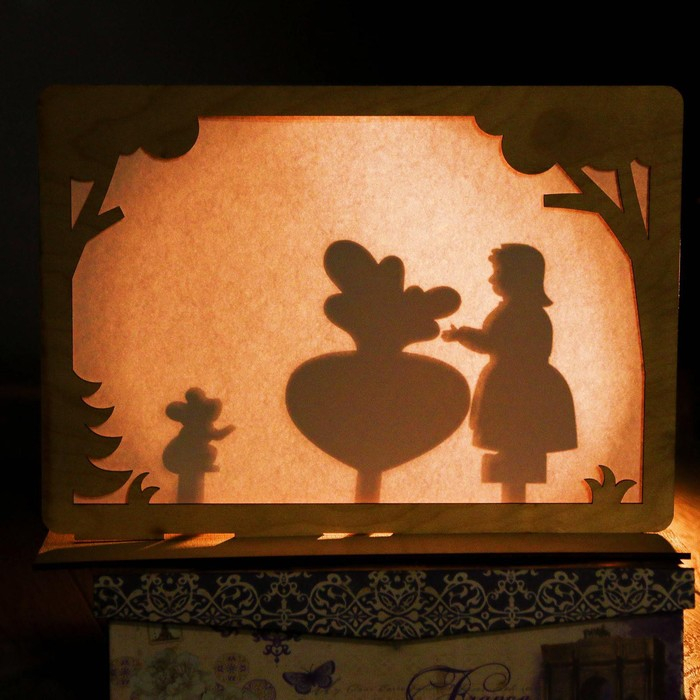 Настольная игра. Театр теневой «Репка» Настольная игра. Театр теневой «Репка»