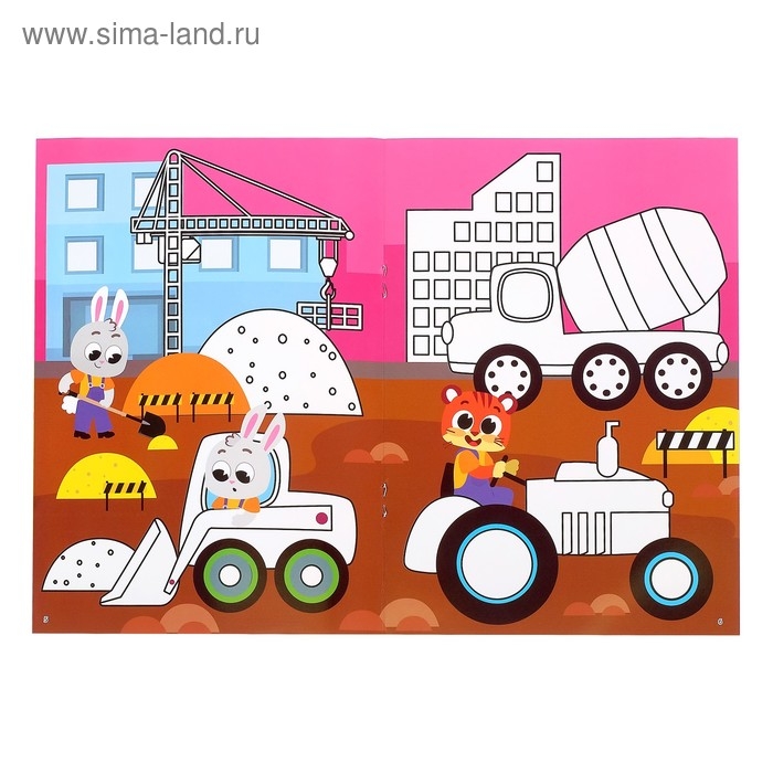 Раскраска многоразовая набор &laquo;Рисуй-стирай. Для мальчиков&raquo; 2 шт. по 12 стр.